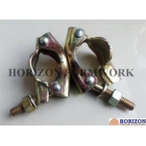 Q235 Steel Plate Scaffolding Accessories , Swivel Scaffolding Coupler Clamp