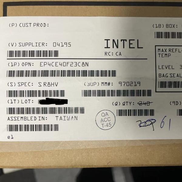 Quality 328 Field Programmable Grid Array EP4CE40F23C8N IC FPGA I/O 484FBGA for sale