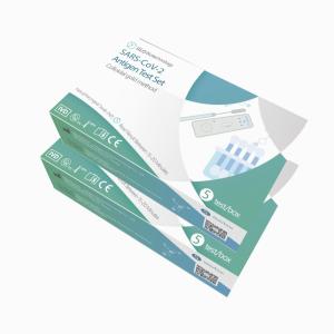 Wholesale 70mm Factory price SARS-CoV-2 Antigen Test Set Kit Nasopharyngeal Swab 5 piece from china suppliers