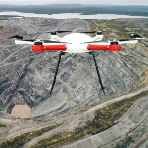 Buy cheap HX160MP Effective Load 30KG Long Range Drones Industrial 6 Rotor UAV FCC RoHS from wholesalers