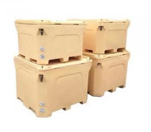 Wholesale 660L Large Rotomolded Fish Box Good Thermal Insulation Effect from china suppliers