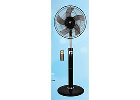 16 Inch Electric Figure 8 Oscillating Fan With Remote Control Indoor LED Panel