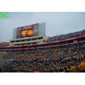 RGB outdoor electronic led display boards, High definition for Football Stadium