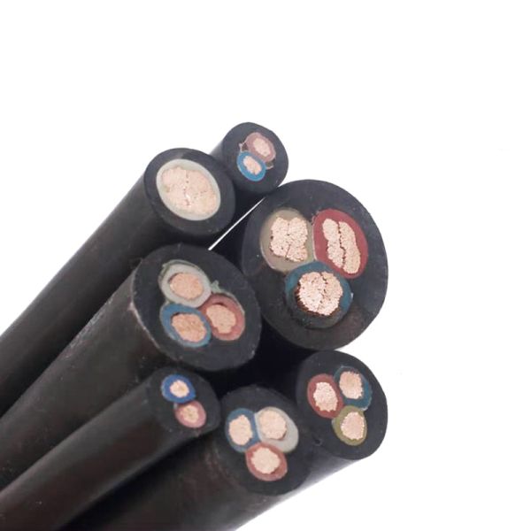 Waterproof Flexible Silicone Rubber Cable with High Temperature Resistance for Industrial Applications