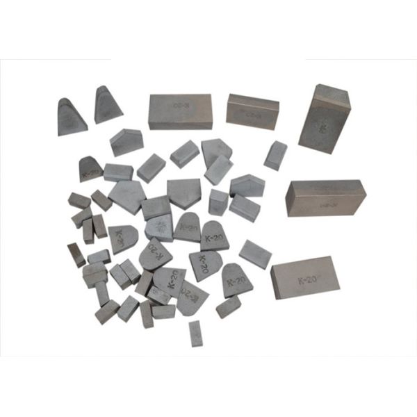 YG6C/YG8C/YG11C/YG20 Grade Carbide Brazed Tips Long Working Life