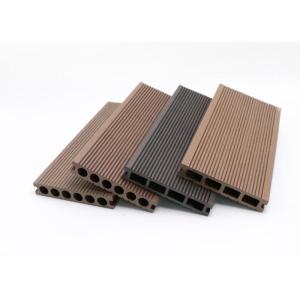 Co Extrusion Exterior WPC Decking Hollow Composite Decking Board