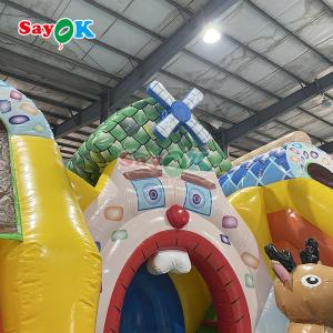 Wholesale Customizable Inflatable Jumping Castle Slide For Amusement Park from china suppliers