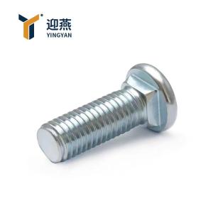 Carbon steel 10B21 Flat Head Square Neck Carriage Bolt For T89 T90 Elastic