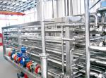 High Efficiency UHT Milk Processing Machine , Coiled Tube Juice Pasteurizer