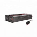 Pure Sine Wave 60 HZ 12V Solar Power Inverter 2000W With LED Red Light