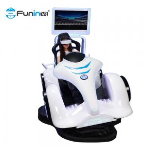 China FuninVR 9d arcade game machine VR Racing car VR Mario kart Simulator  with white on sale