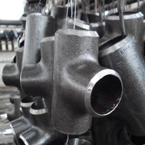 China Customized 1/2 Inch Carbon Steel Reducing Tee Butt Weld Fittings on sale