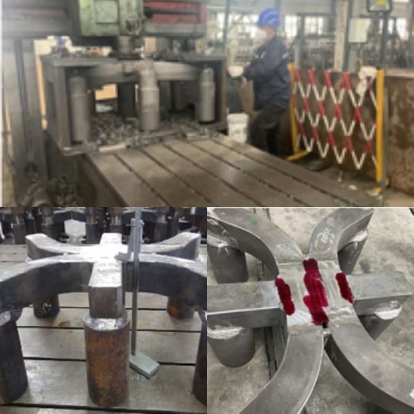 Welding Anode Yoke Potroom Reduction Cell For Aluminum Smelter