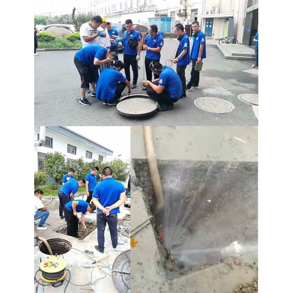 6M Water Leak Sound Detector Tools Black White Underground Pipe