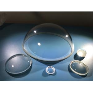 Polished Synthetic Sapphire Optical Windows Glass Quartz / BK7 Dome Lens