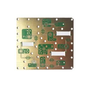 China 4-Layer Rogers PCB Gold Rogers 4003 Satellite Antenna Board on sale