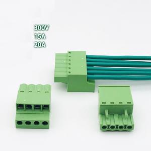 5.08mm Pitch Pluggable Screw Terminal Blocks Horizontal Wiring Entry Power
