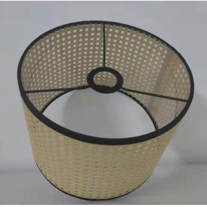 PVC Inner Rattan Drum Lamp Shade