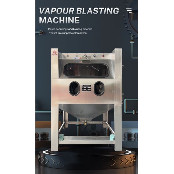 Customized Wet Sandblasting Machine with Large Inspection Window