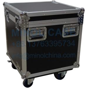 Flight Case Pro Audio Touring 22 X 22 X 22 Utility Road Trunk Case With Wheels