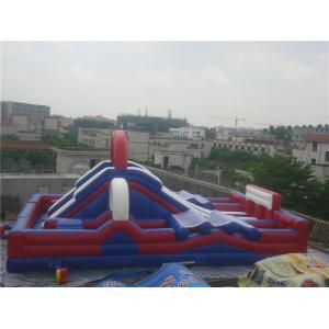 Commercial Giant Inflatable Amusement Park / Inflatable Obstacle Combo with