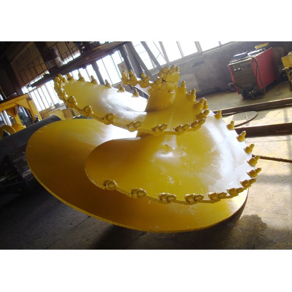 Quality 4pcs Teeth 500mm Diameter Rock Drilling Auger With Pilot for sale