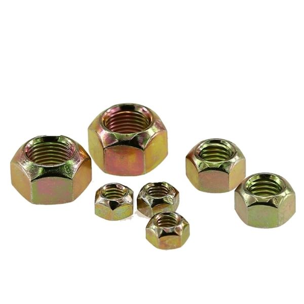 Imperial Measurement System Grade4 Grade6 Yellow Zinc Plated M4 M6 M8 Steel