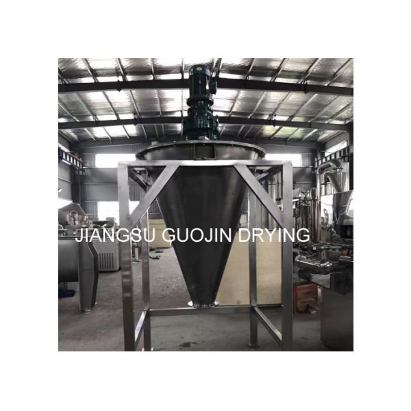 Quality 30T/H Double Screw Conical Mixer ISO9001 For Medicine Processing for sale