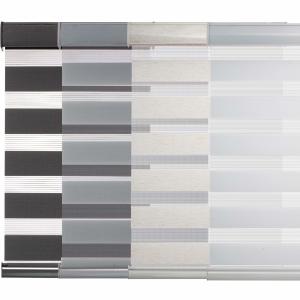 Premium Double Layer Dual Day And Night Zebra Roller Blind Fabric For Windows