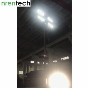 4.2m Pneumatic Telescopic Mast Lighting Tower -4x60W LED-NR-4200-240LED