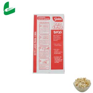microwave safe paper bag made of greaseproof paper Without Diacetyl Or PFOA