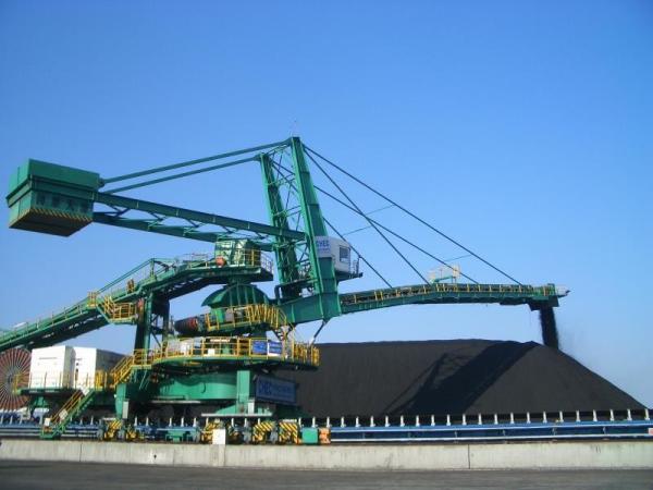 Quality Luffing And Slewing Stacker System For Coal Stacking In Coal Terminal Stock for sale