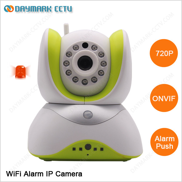 Quality Intelligent linkage alarm wireless security camera with PIR sensor for sale