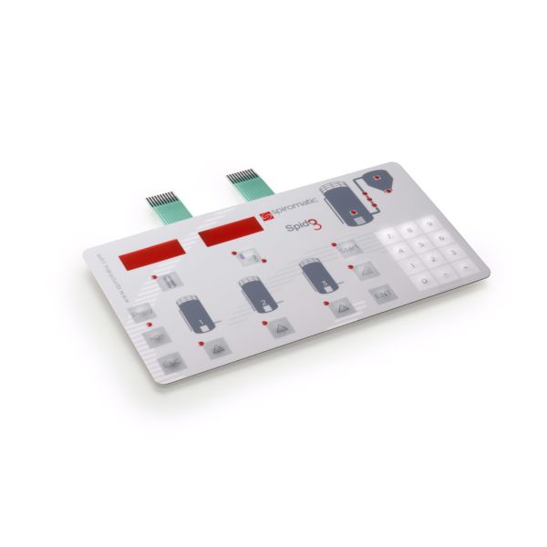 Flexible Tactile Membrane Switch Keypads With Double Circuits Layer And Static