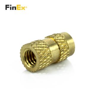 Brass Threaded Insert Nut Customized Furniture Insert Nuts For Wood