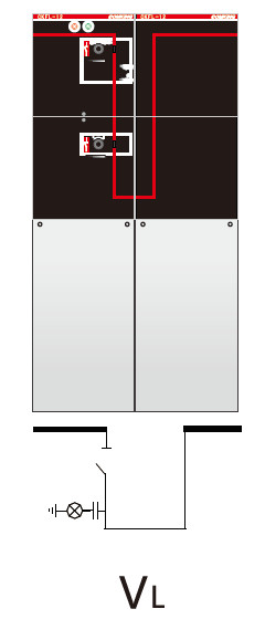 Quality SF6 Gas Insulated Switchgear CKFL-Unit VL Reliable Mechanical Interlocking for sale