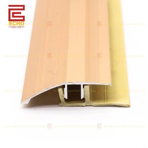 China Tile To Wood Floor Transition Strips Wide Metal Threshold Strip on sale