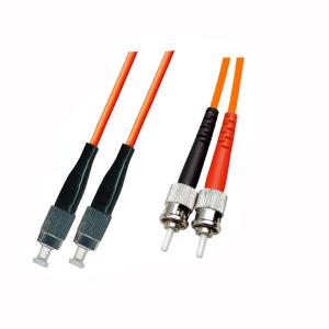 Fiber Optic Patch Cord FC To ST Multimode Duplex In Industrial