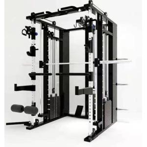 Commercial Indoor All in One Fitness Equipment Power Rack Smith Machine Multi