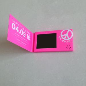 Wholesale Advertising Lcd Video Brochure Business Card With 128MB Memory from china suppliers