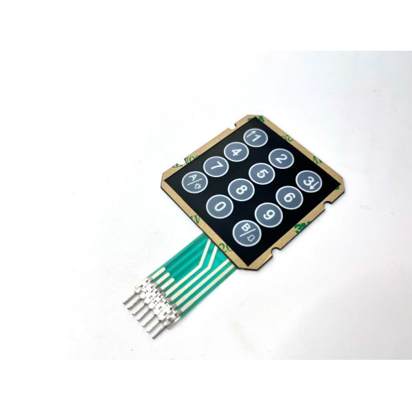 OEM Customized Design Embossed Membrane Switch With Glossy Surface