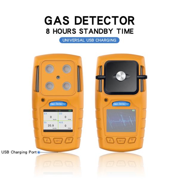 Quality High Precision Co H2s O2 Ch4 Gas Detector Multi Gas Analyzer for sale