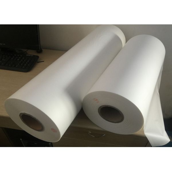BOPP Matt Lamination Roll , 1 Inch / 3 Inch Roll Core PET Laminating Film