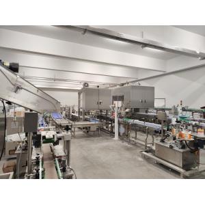 Stainless Steel Bread Packaging Line 220V Automatic Bread Processing Line