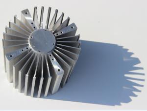 Wholesale Finished Machining Aluminium Heatsink Extrusions Anodized 6063-T5 from china suppliers