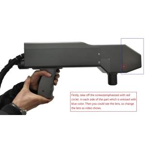 Metal 100W Laser Rust Cleaning Machine CE Certification Thermal System