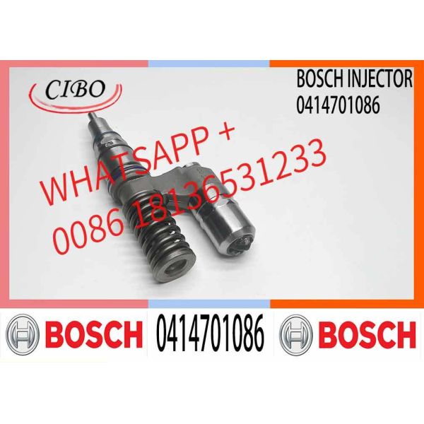 0414701086 2559308 2599428 Diesel Fuel Injector for D13 DC13.140 DC9.50 Engine Construction Machinery Common Rail Fuel Injectors