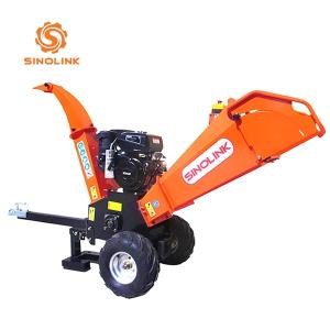 Wholesale 15hp Petrol Wood Chipper Machine 5 inch Tree Branch Shredder Machine from china suppliers