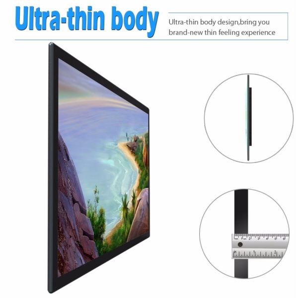Android Media Wall Mount Lcd Display 32 To 84 Inch Support Multi - Languages