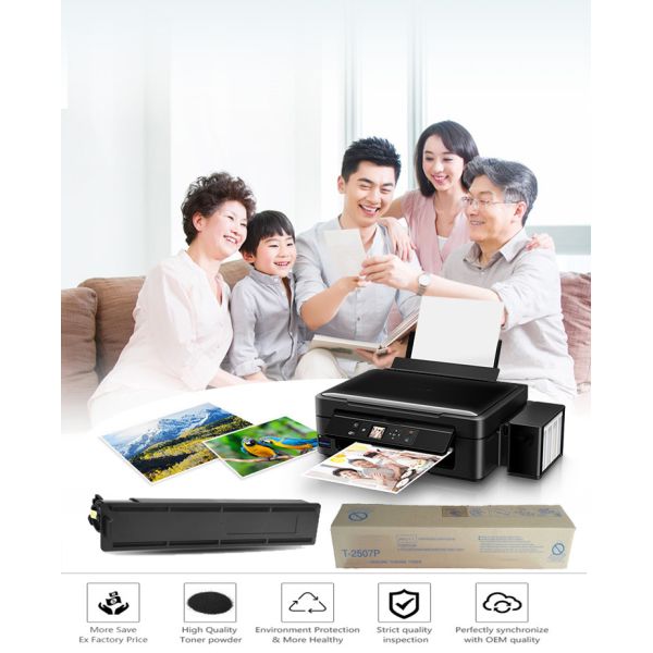 Toshiba T - 2507E Black Toshiba E-studio Toner Original For E - studio 2006 / 2506